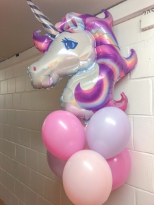 Bouquet de ballons Licorne